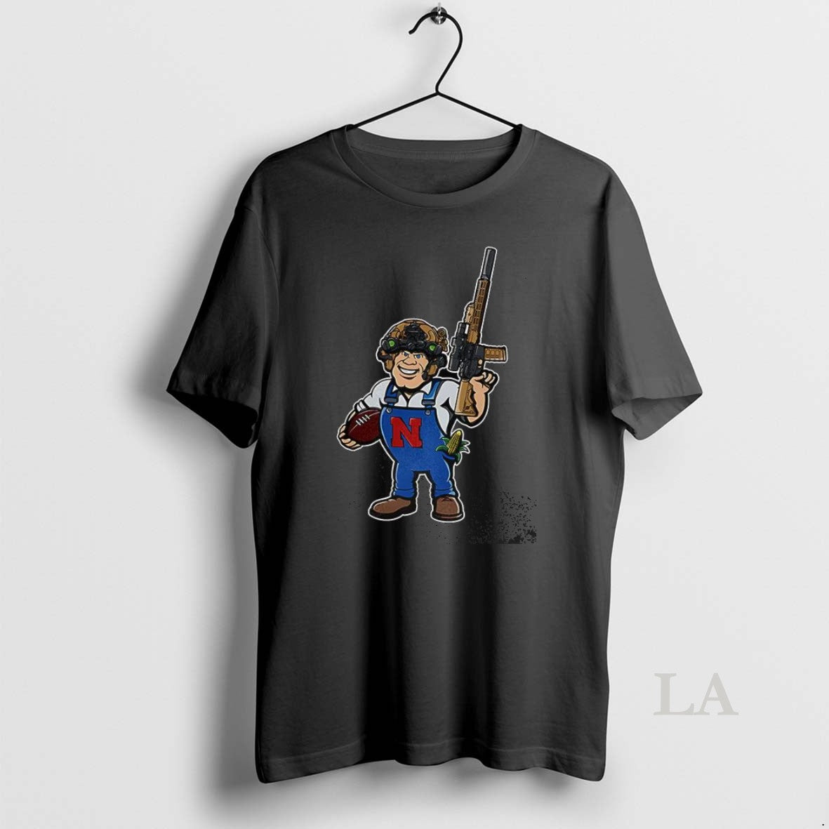 Original Nebraska Cornhuskers Mascot Tactical Soldier