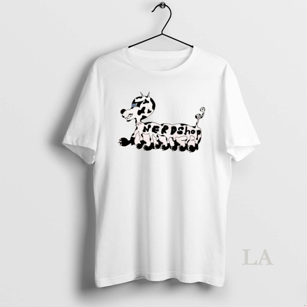 Original Nerd Shop Dog Cow Graphic