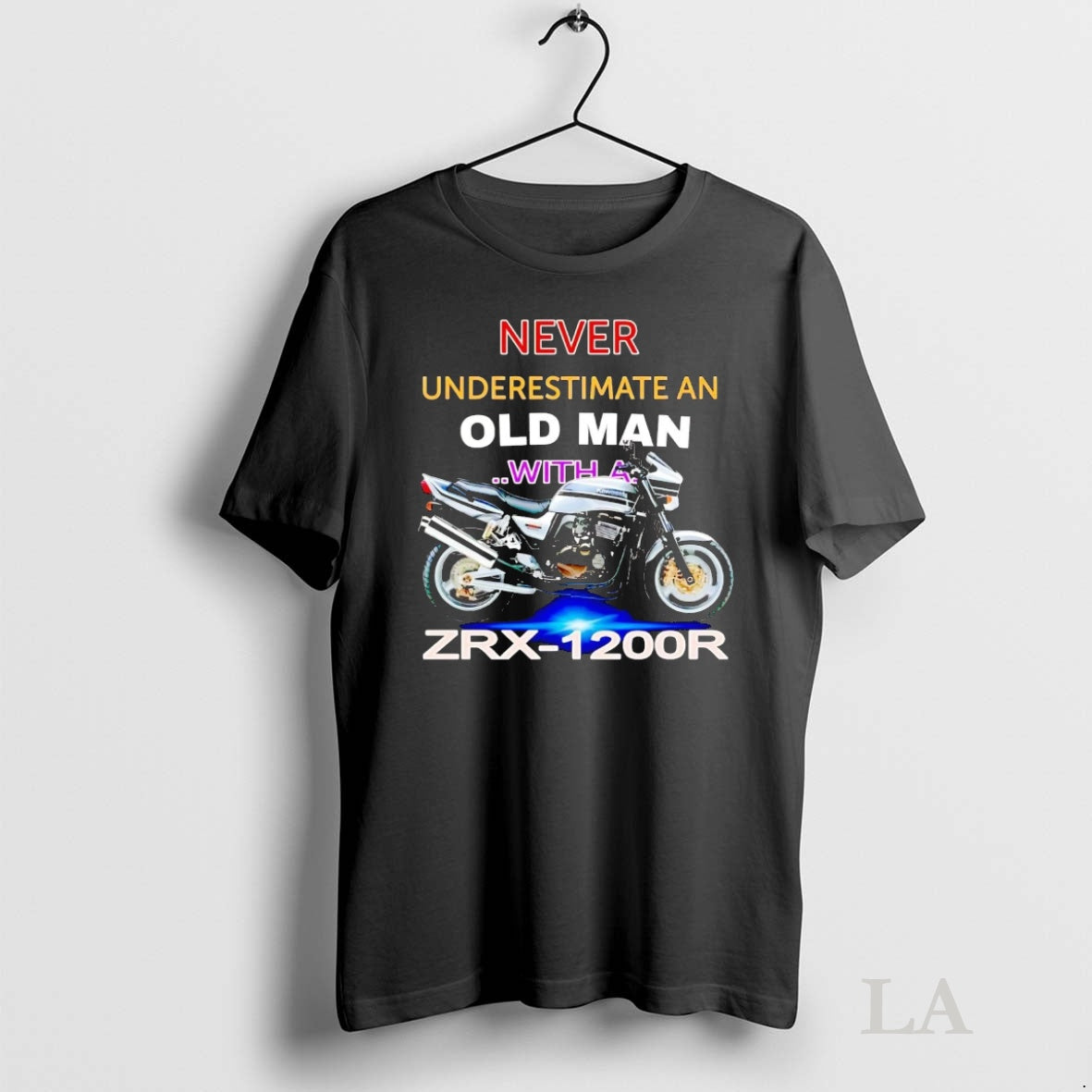 Original Never Underestimate An Old Man With A Zrx 1200r