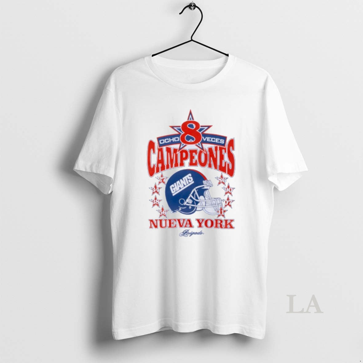 Original New York Giants Championship Ocho Veces Campeones Nueva York