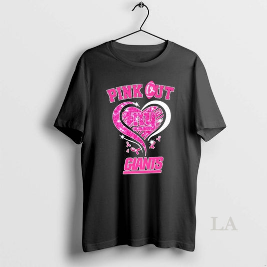 Original New York Giants Football X Pink Out Hearts