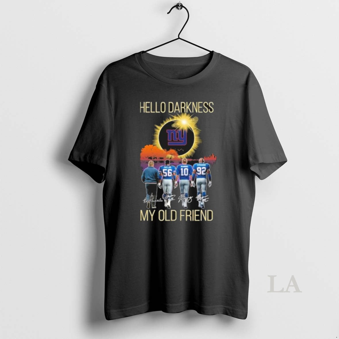 Original New York Giants Hello Darkness My Old Friend