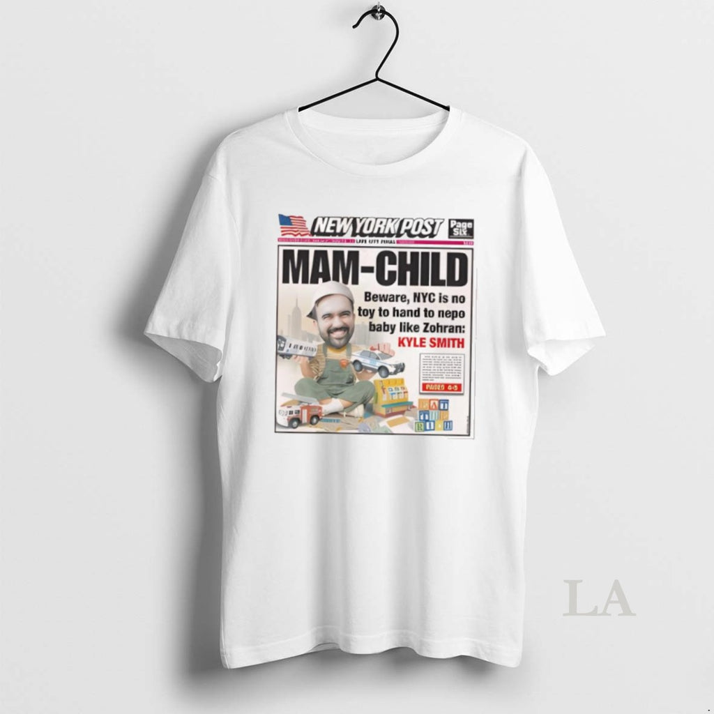 Original New York Post Cover Mam Child 2025