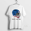 Original New York Rangers Chad Jake Drippy Helmet Graphic