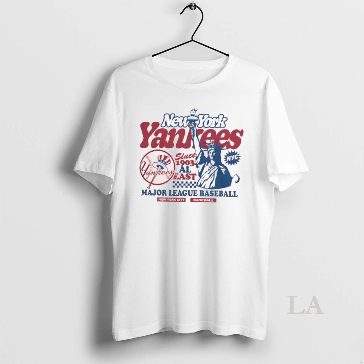 Original New York Yankees Statue Of Liberty Baseball Since 1903