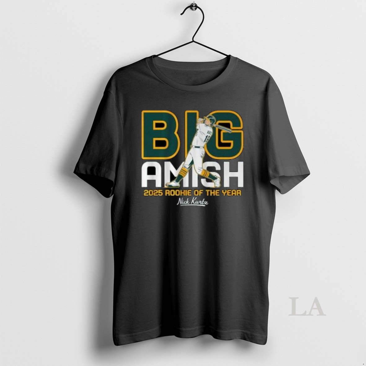 Original Nick Kurtz Big Amish 2025 Rookie Of The Year