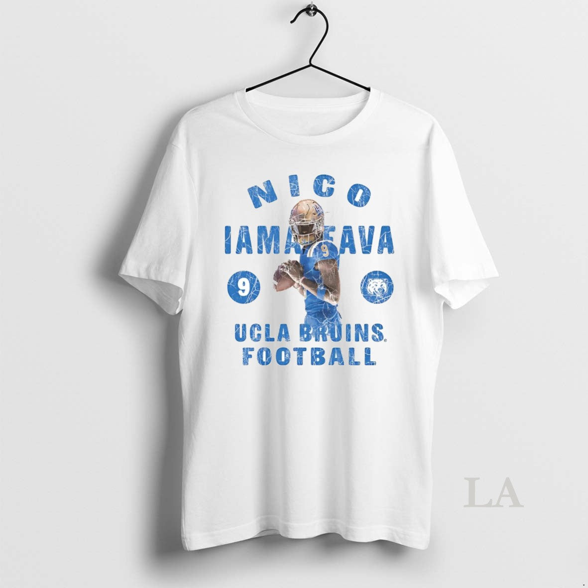 Original Nico Iamaleava Illustrated Ucla Bruins Football