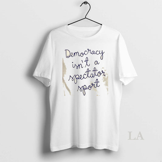 Original Nicole Wallace Wearing Democracy Is Not A Spectator Sport