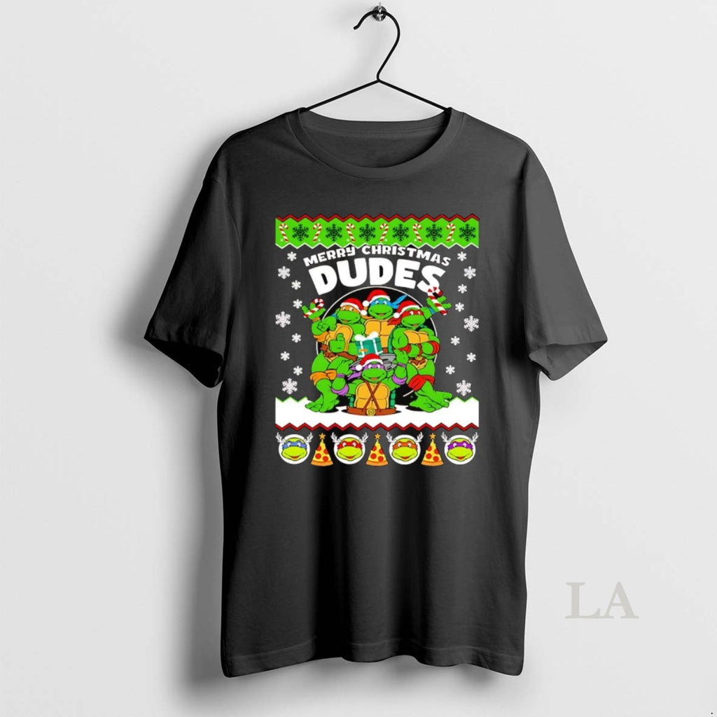 Original Ninja Turtles Merry Christmas Dudes