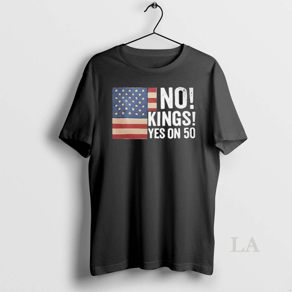 Original No Kings Yes On 50 Flag