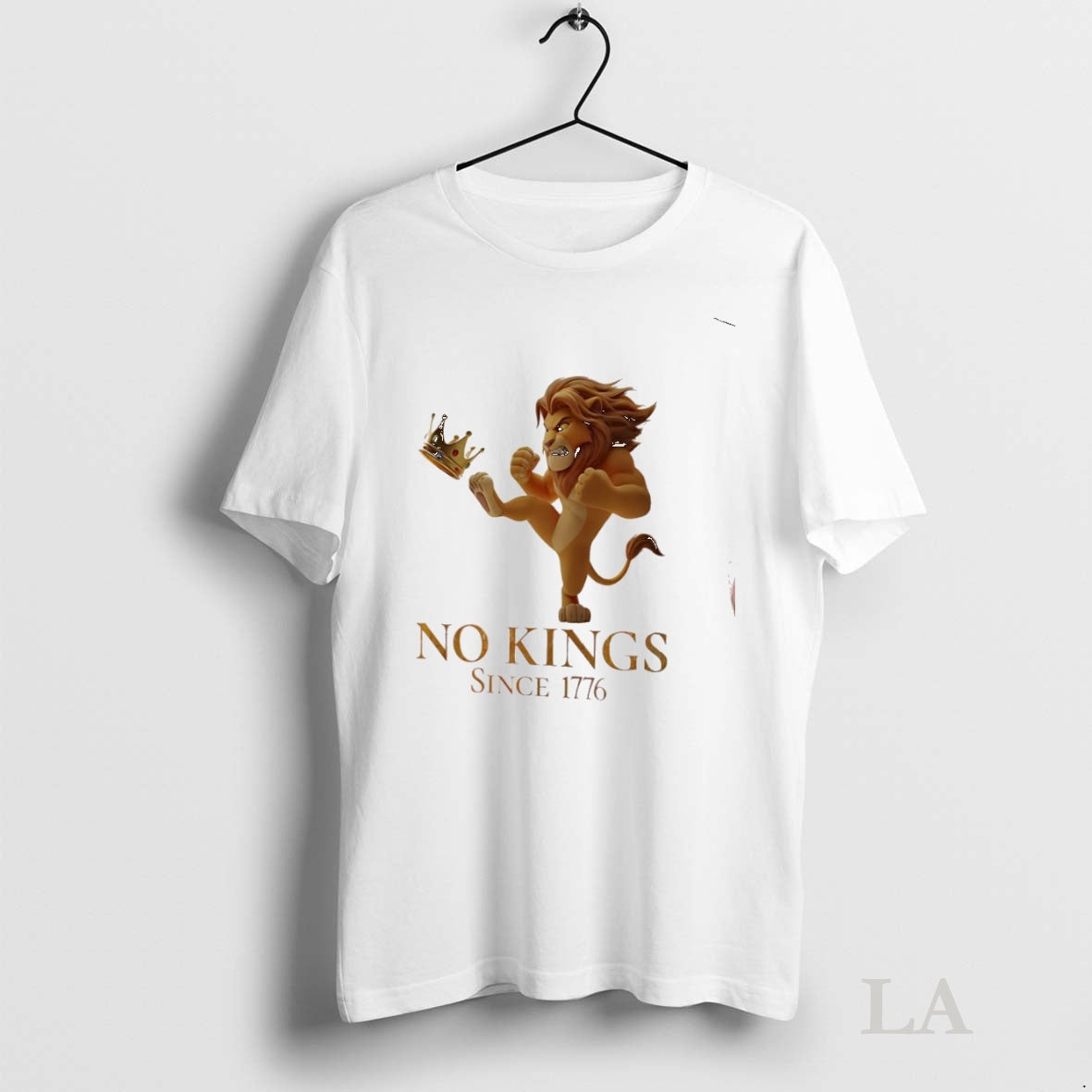 Original No Kings Since 1776 The Lion King Mufasa Anti Trump