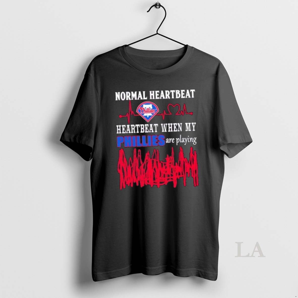 Original Normal Heartbeat Heartbeat When My Philadelphia Phillies Baseball Are Playing