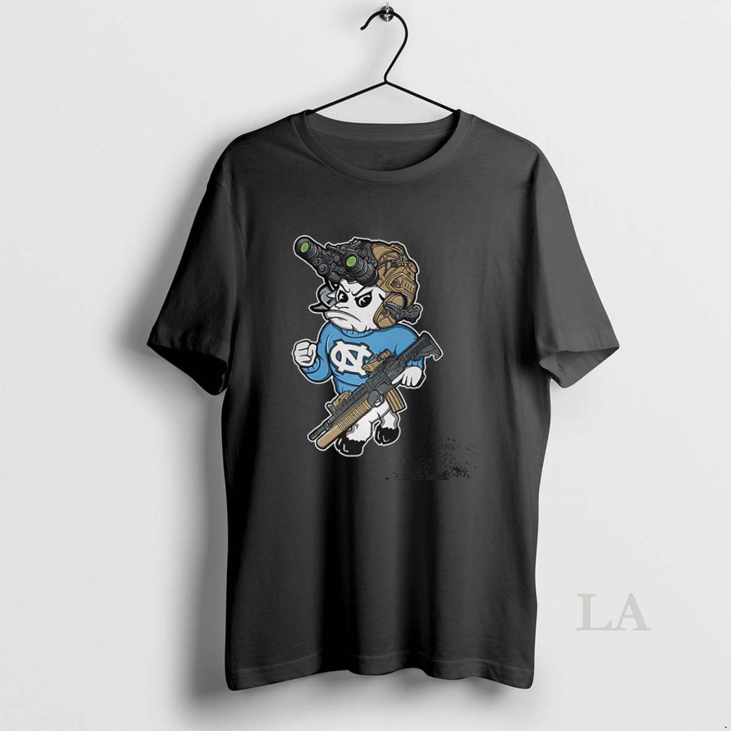 Original North Carolina Tar Heels Mascot Tactical Soldier