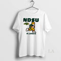 Original North Dakota State Football Bryce Lance Retro Graphic Logo