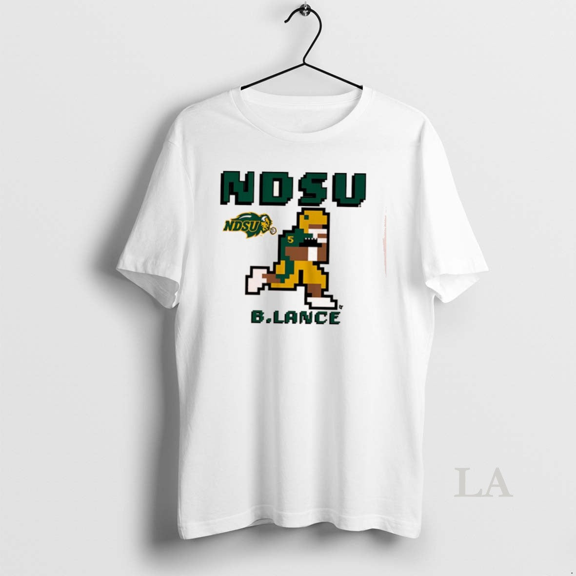 Original North Dakota State Football Bryce Lance Retro Graphic Logo