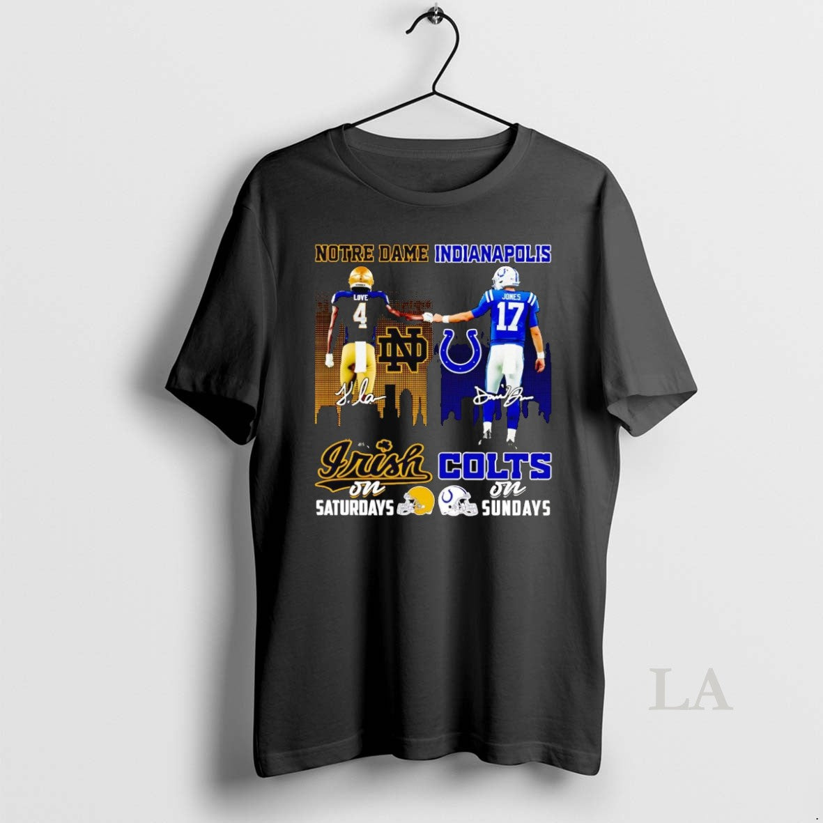 Original Notre Dame Fighting Irish On Saturdays Indianapolis Colts On Sundays