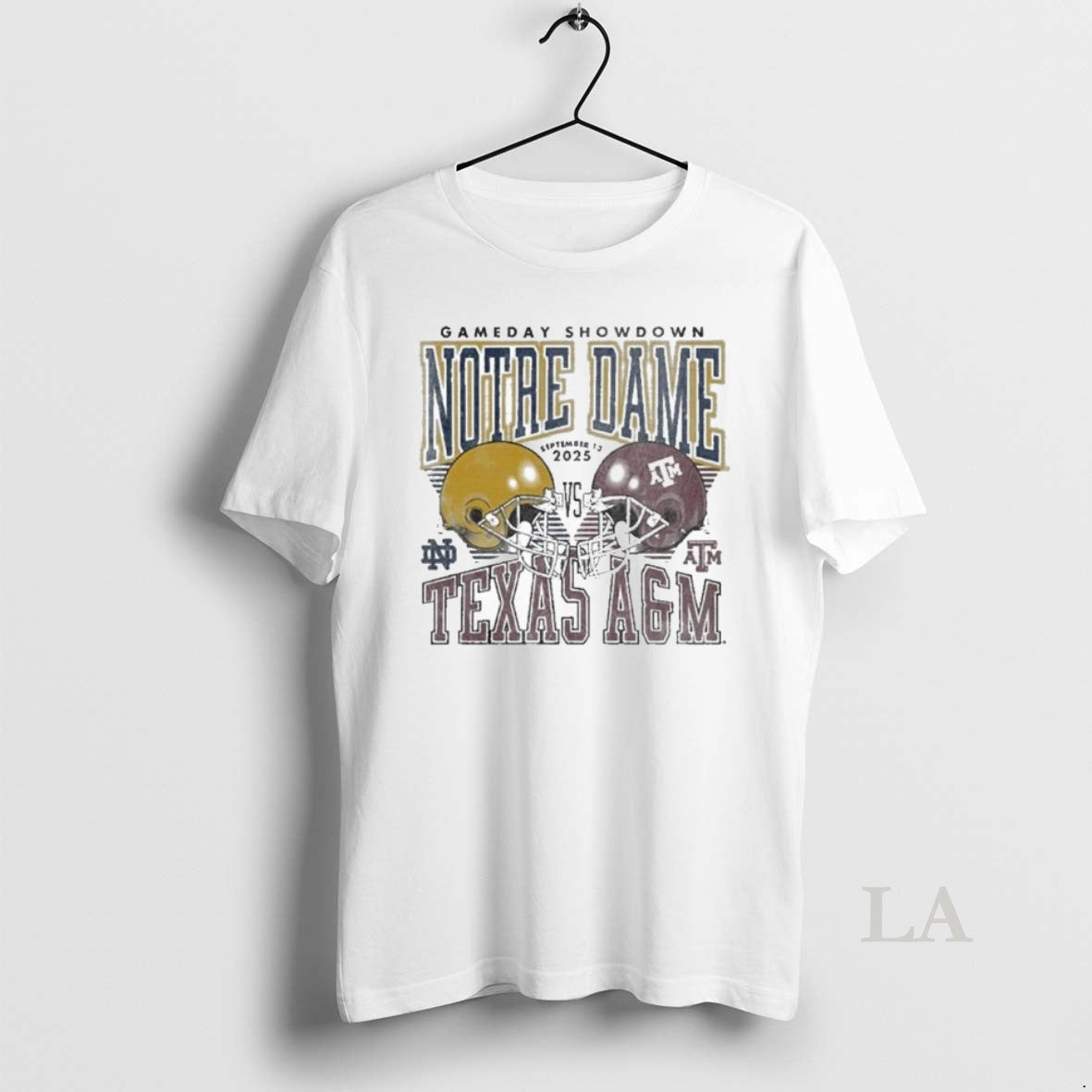 Original Notre Dame Fighting Irish Vs Texas Am Aggies 2025 Gameday Showdown Football
