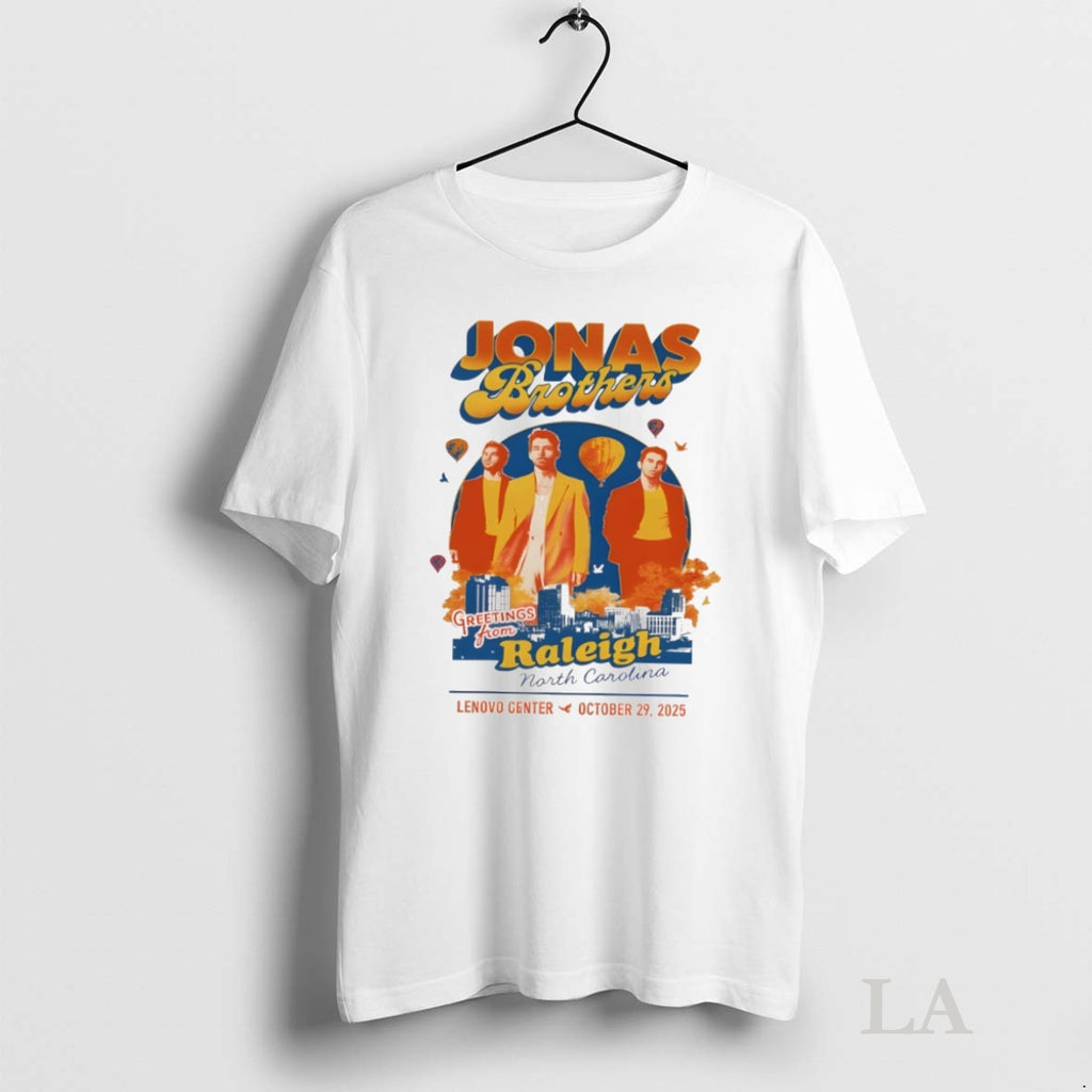 Original Oct 29 2025 Jonas Brothers Lenovo Center Raleigh Nc