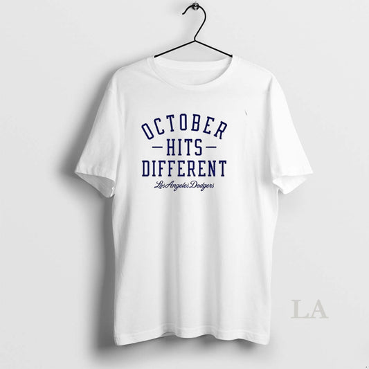 Original October Hits Different Los Angeles Dodgers Back 2 Back Champions Mlb World Series