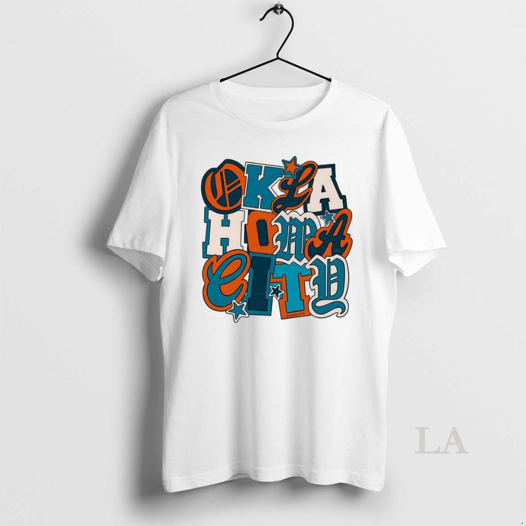 Original Oklahoma City Thunder Basketball Collage