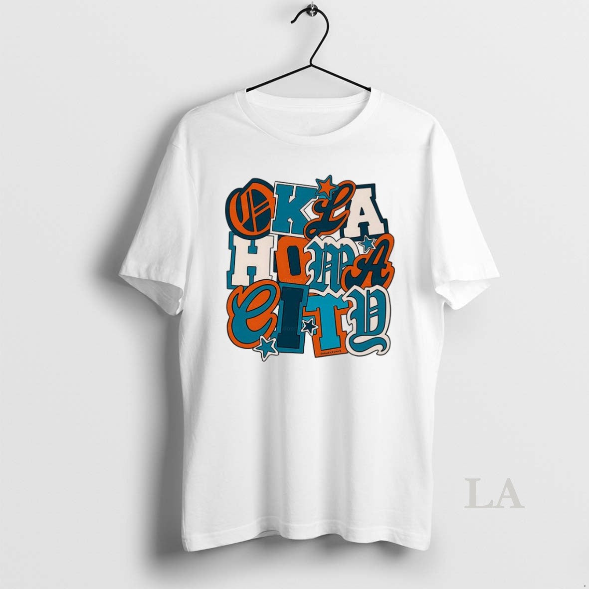 Original Oklahoma City Thunder Basketball Collage