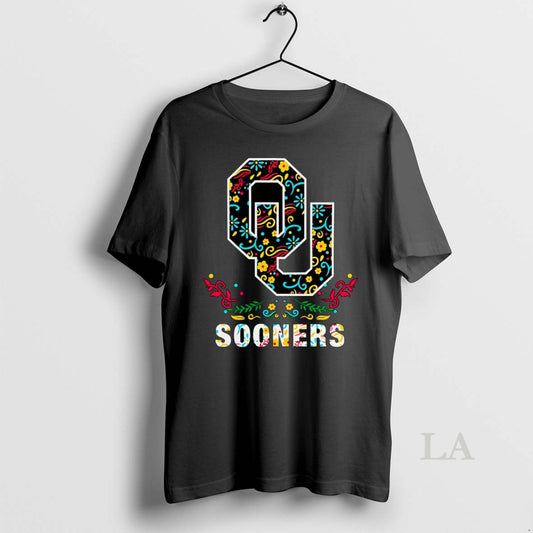 Original Oklahoma Sooners College Football Dia De Los Muertos 2025