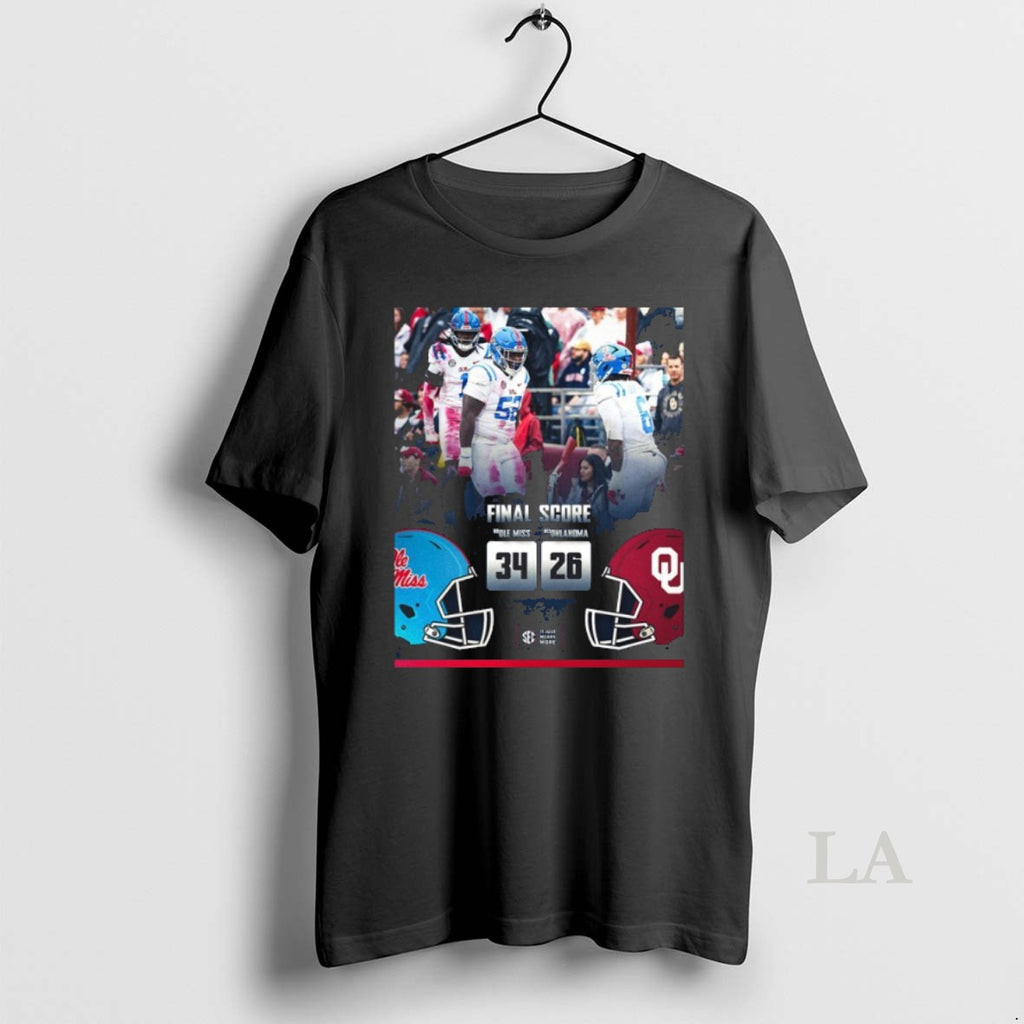 Original Ole Miss Wins 34 26 Oklahoma 2025 Gameday Football