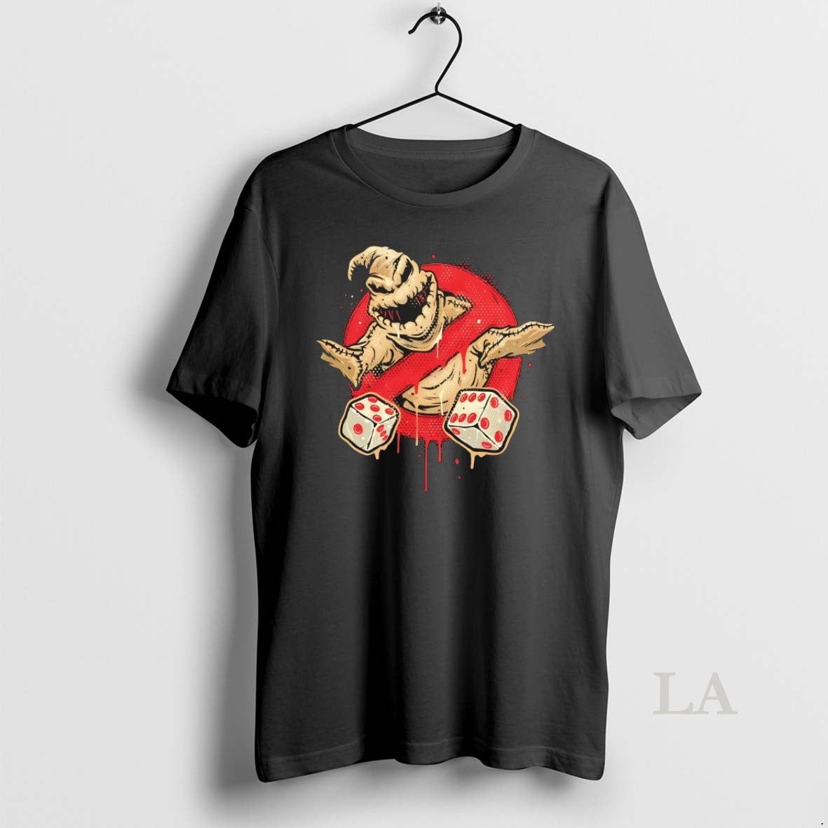 Original Oogie Boogie The Nightmare Before Christmas X The Ghostbusters No Boogies Allowed Logo