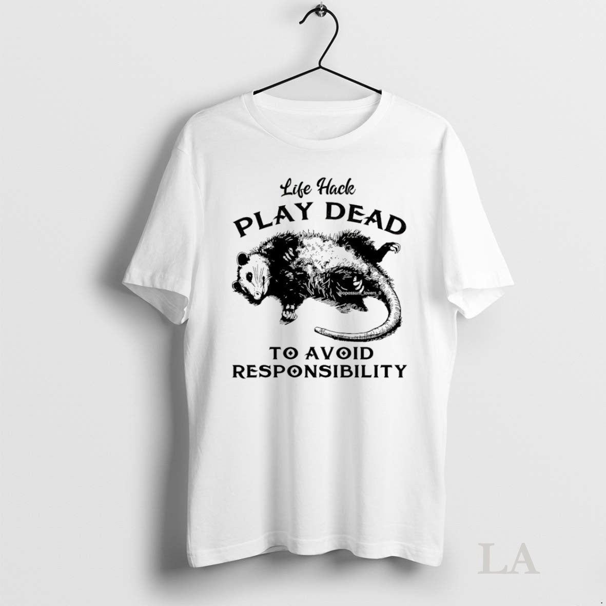 Original Opossum Life Hack Play Dead To Avoid Responsibility