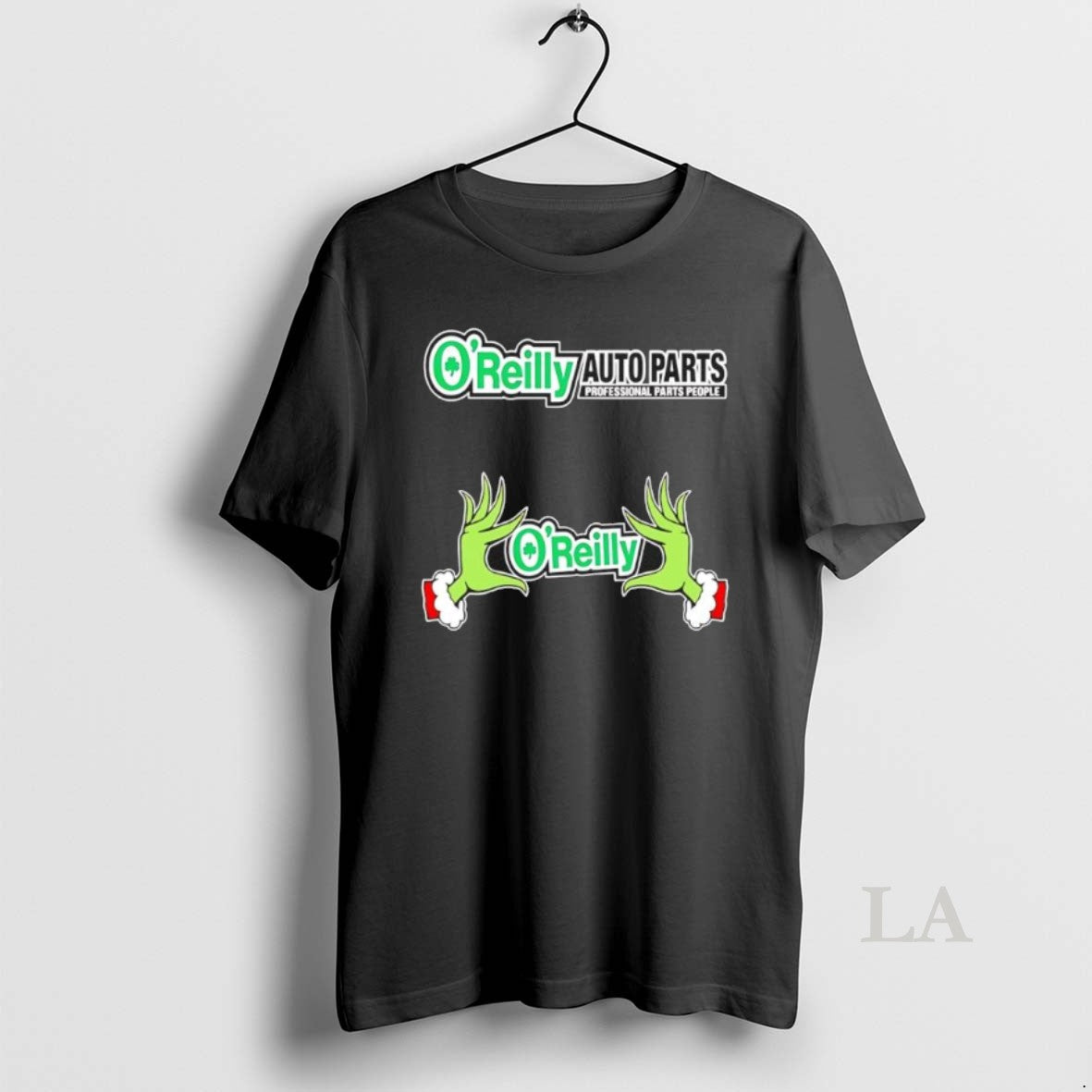 Original Oreilly Auto Parts X Grinch Hands Merry Christmas