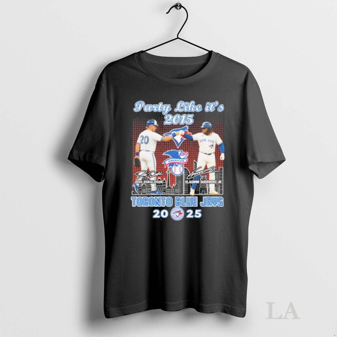Original Party Like Its 2015 Toronto Blue Jays 2025 Champions Tee Sweater