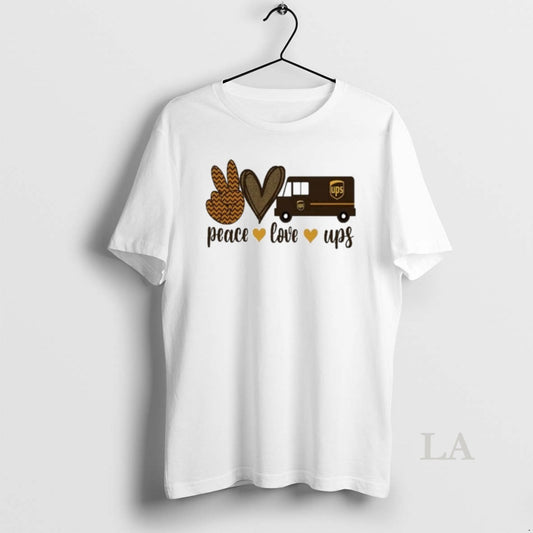 Original Peace Love Ups Hand Love Car