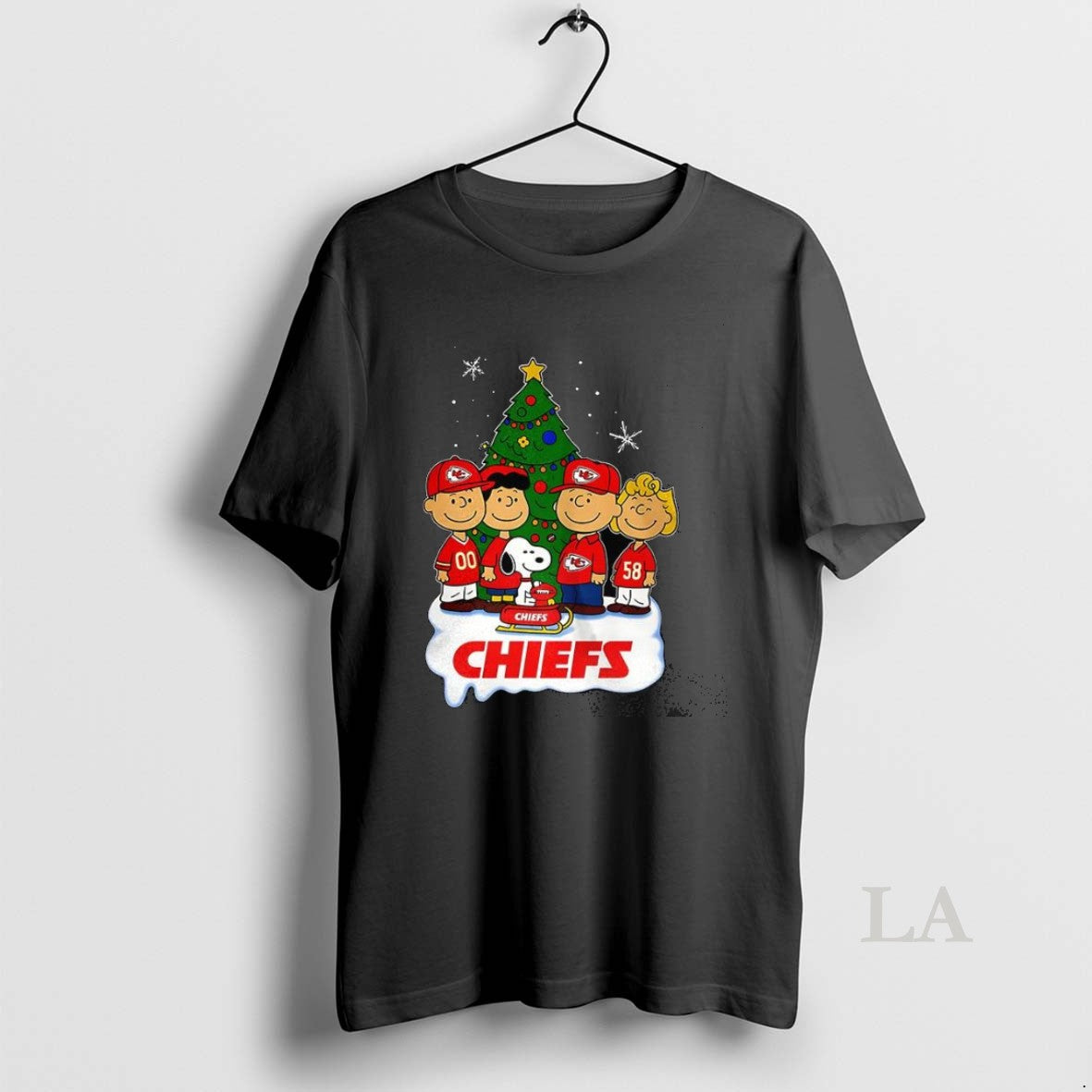 Original Peanuts Character X Kansas City Chiefs Football Lovers Christmas