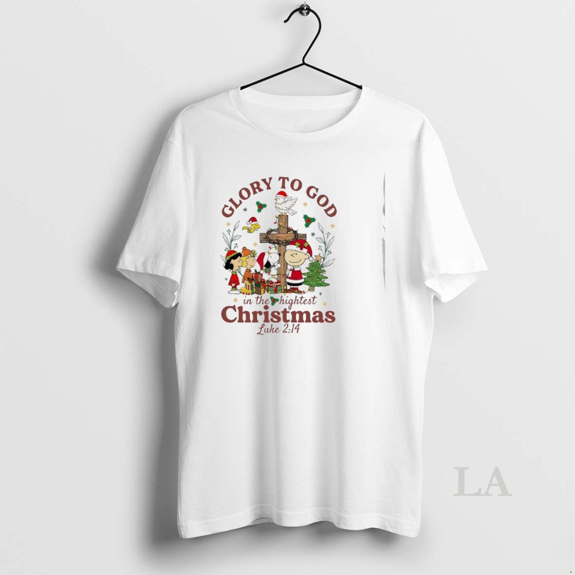 Original Peanuts Glory To God In The Hightest Christmas Luke 2 14