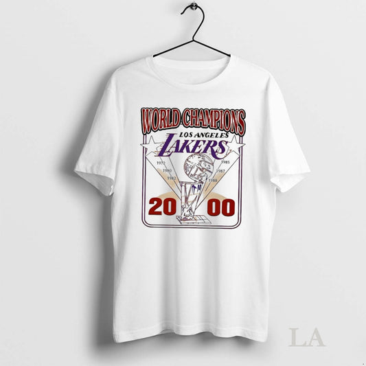 Original Pedro Pascal World Champions Lakers 2000
