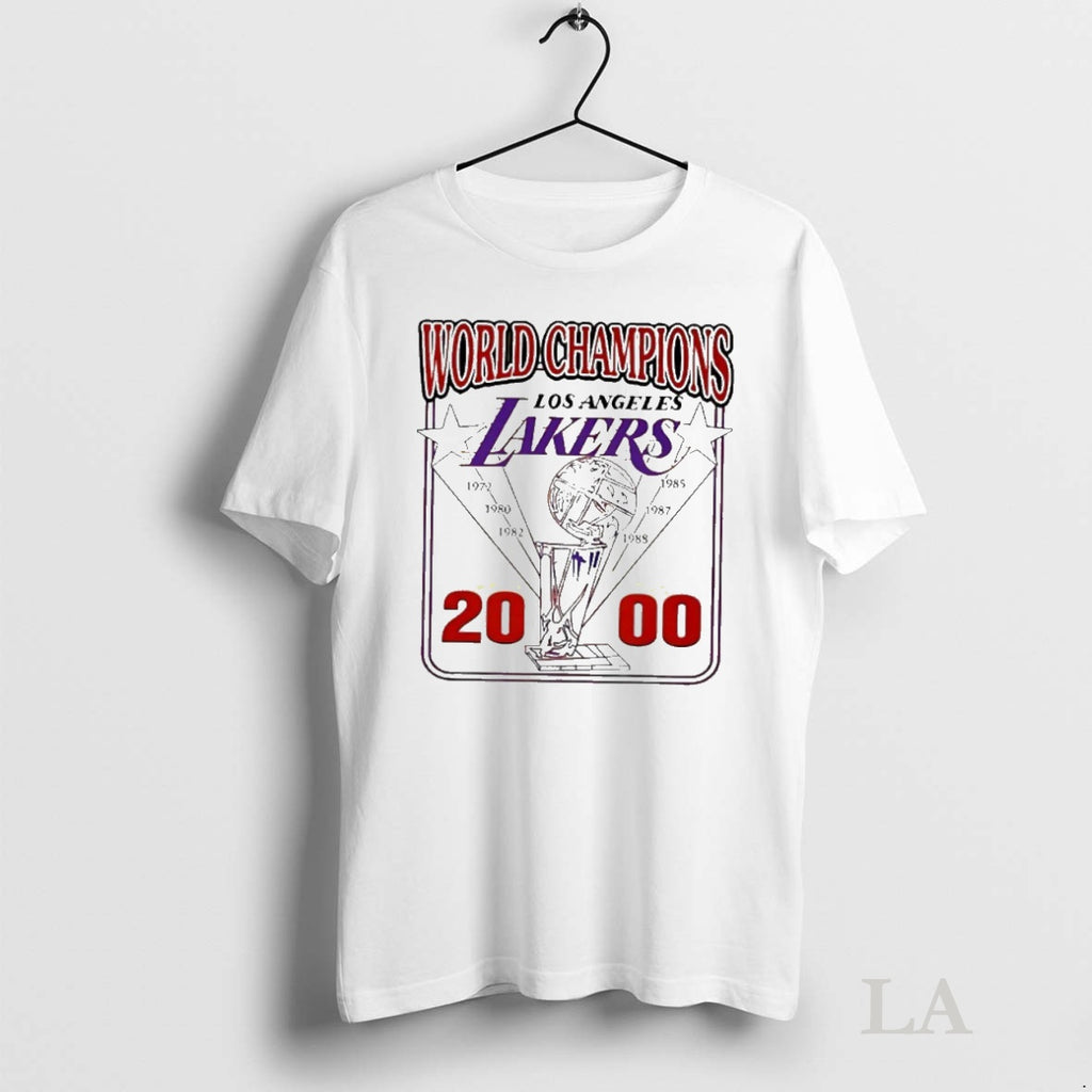 Original Pedro Pascal World Champions Los Angeles Lakers 2000