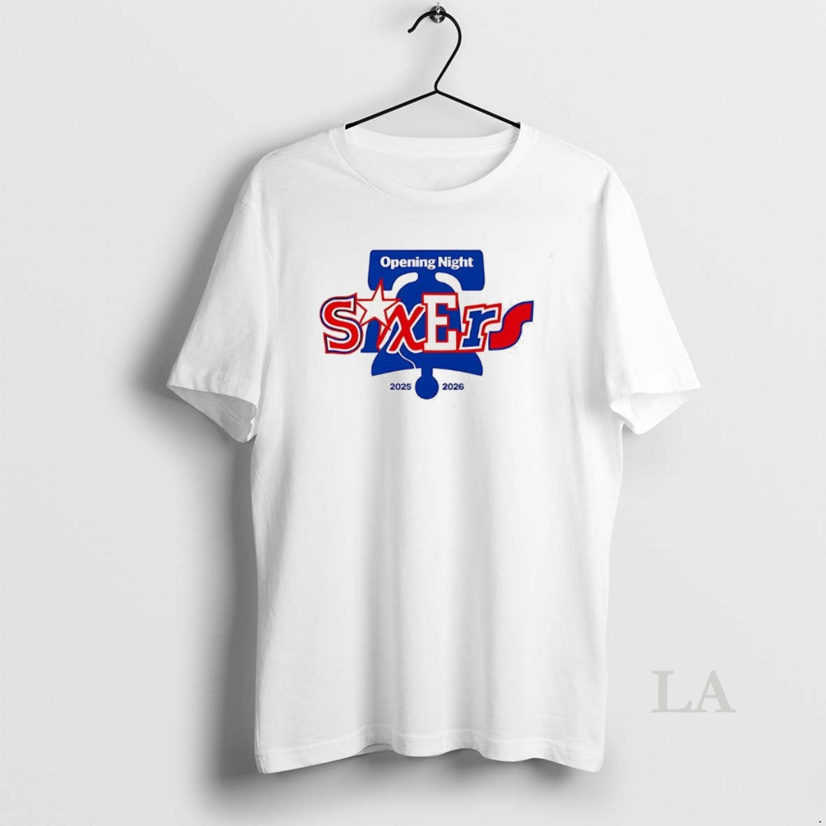 Original Philadelphia 76ers Nba Opening Night 2025 2026 Logo