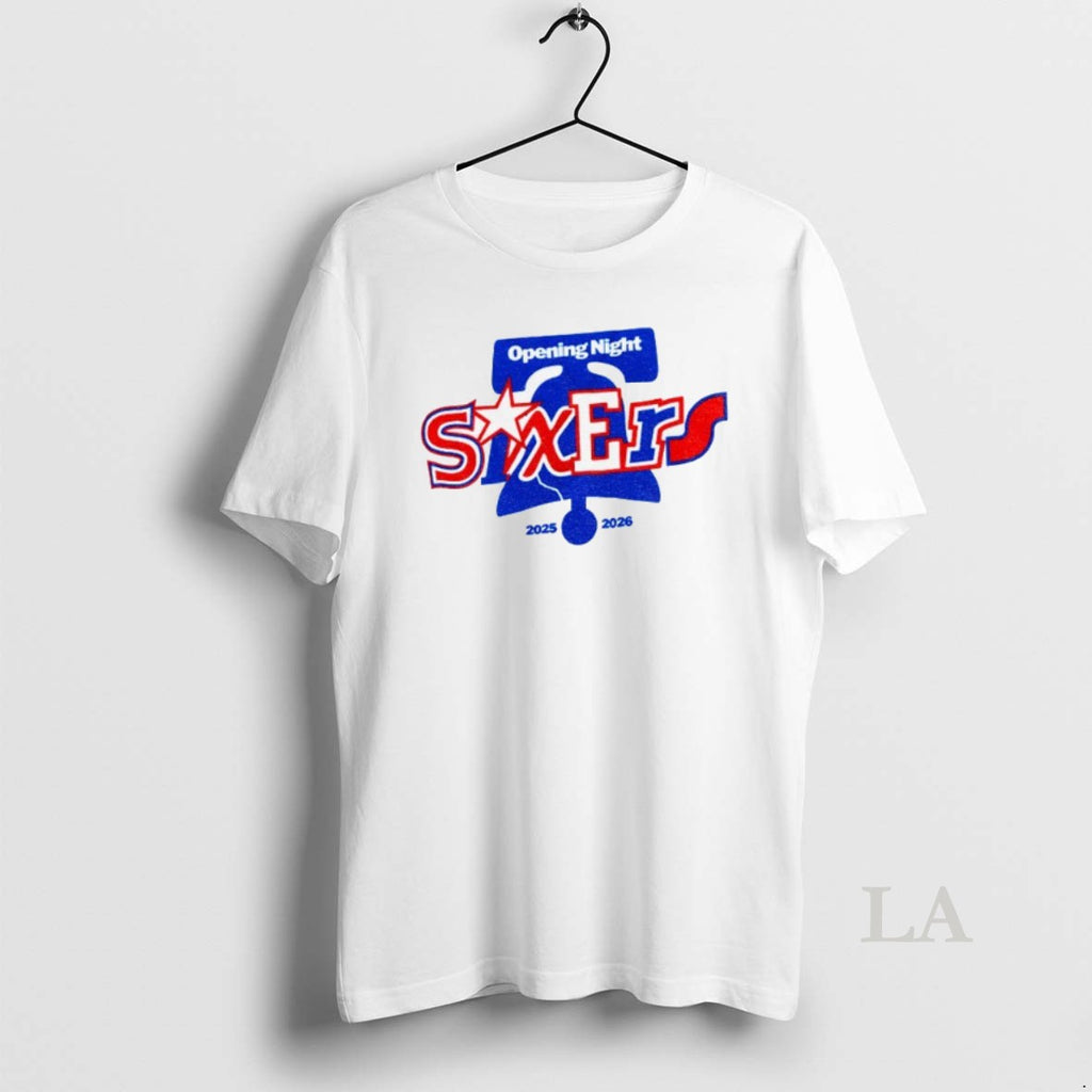 Original Philadelphia 76ers Opening Night 2025 2026