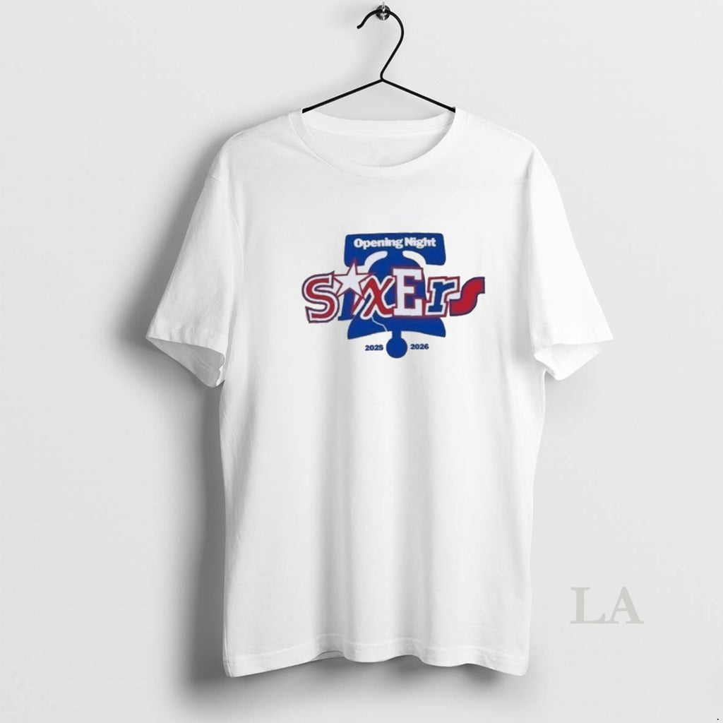 Original Philadelphia 76ers Sixers Opening Night 2025