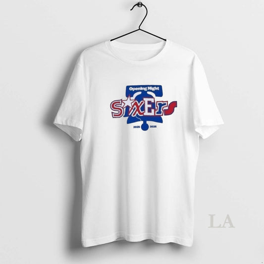 Original Philadelphia 76ers Sixers Opening Night 2025