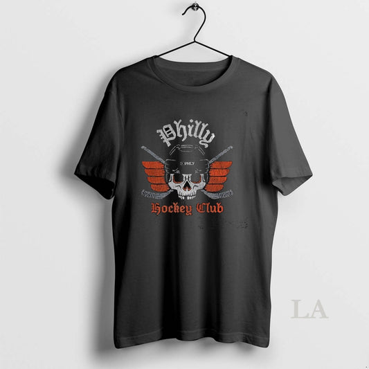 Original Philadelphia Flyers Phly Hockey Club Skull Logo
