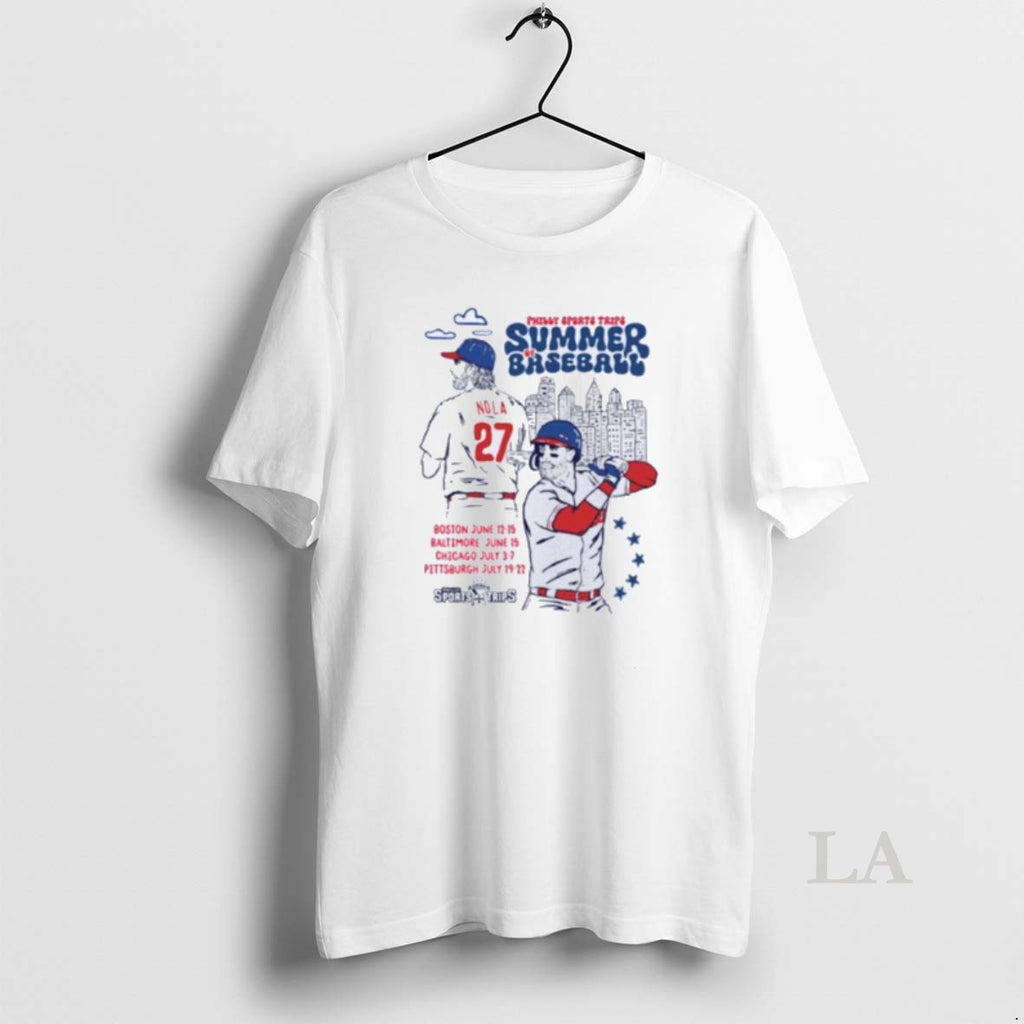 Original Philadelphia Phillies Aaron Nola Summer Or Baseball Baston June Baseball
