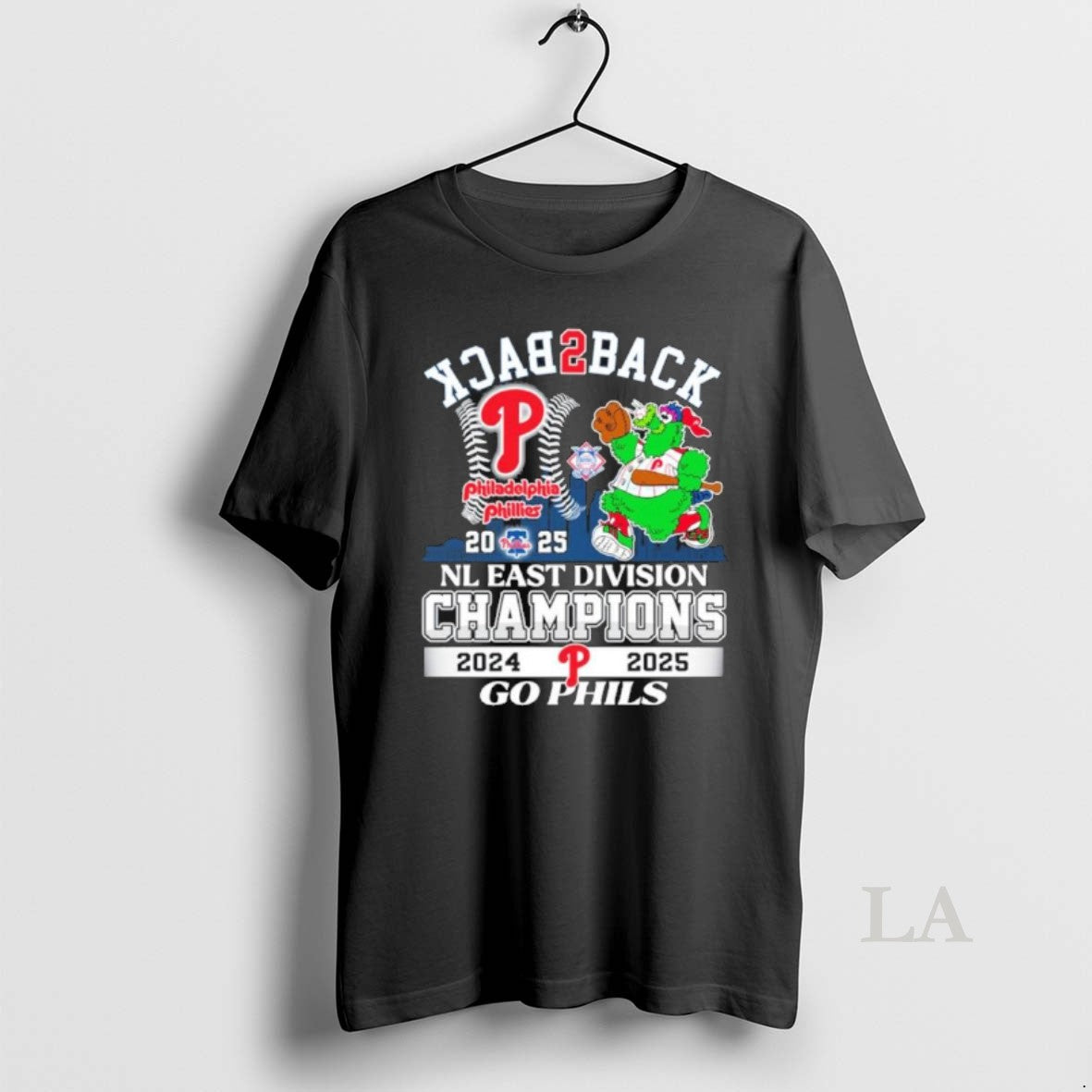 Original Philadelphia Phillies Back To Back Nl East Division Champions 2024 2025 Go Phils