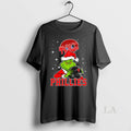 Original Philadelphia Phillies Baseball Grinch Holding Helmet Christmas