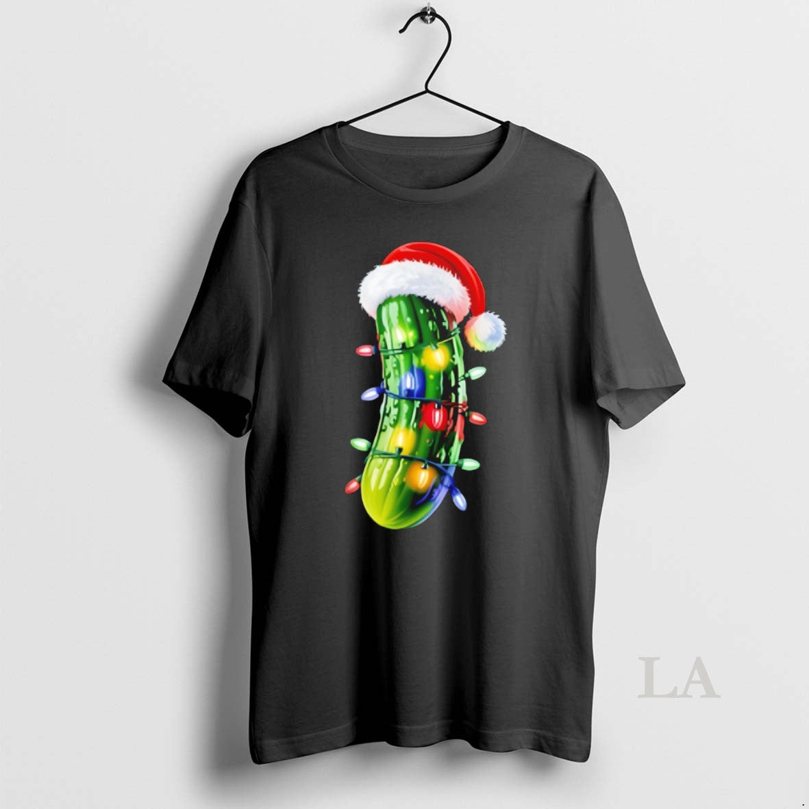 Original Pickle Santa Hat Lights Xmas Christmas