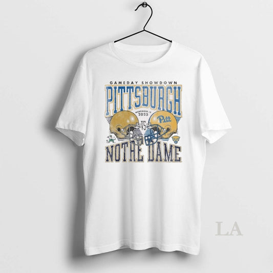 Original Pitt Panthers Football Vs Notre Dame Fighting Irish Gameday Showdown November 15 2025 Helmet
