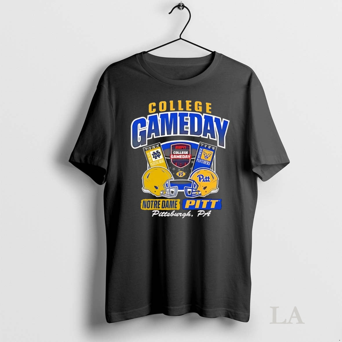 Original Pittsburgh Panthers Vs Notre Dame Fighting Irish College Gameday