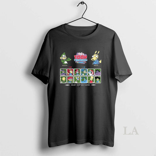 Original Plucky Vs Rocko 90s Toon Throwdown Select Your Toon Fighter