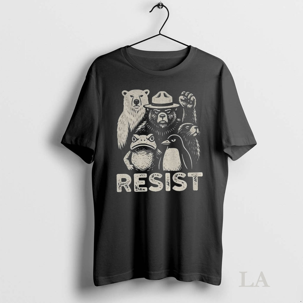 Original Polar Bear Ranger Beaver Frog Penguin Resist Animals Protest Anti Trump