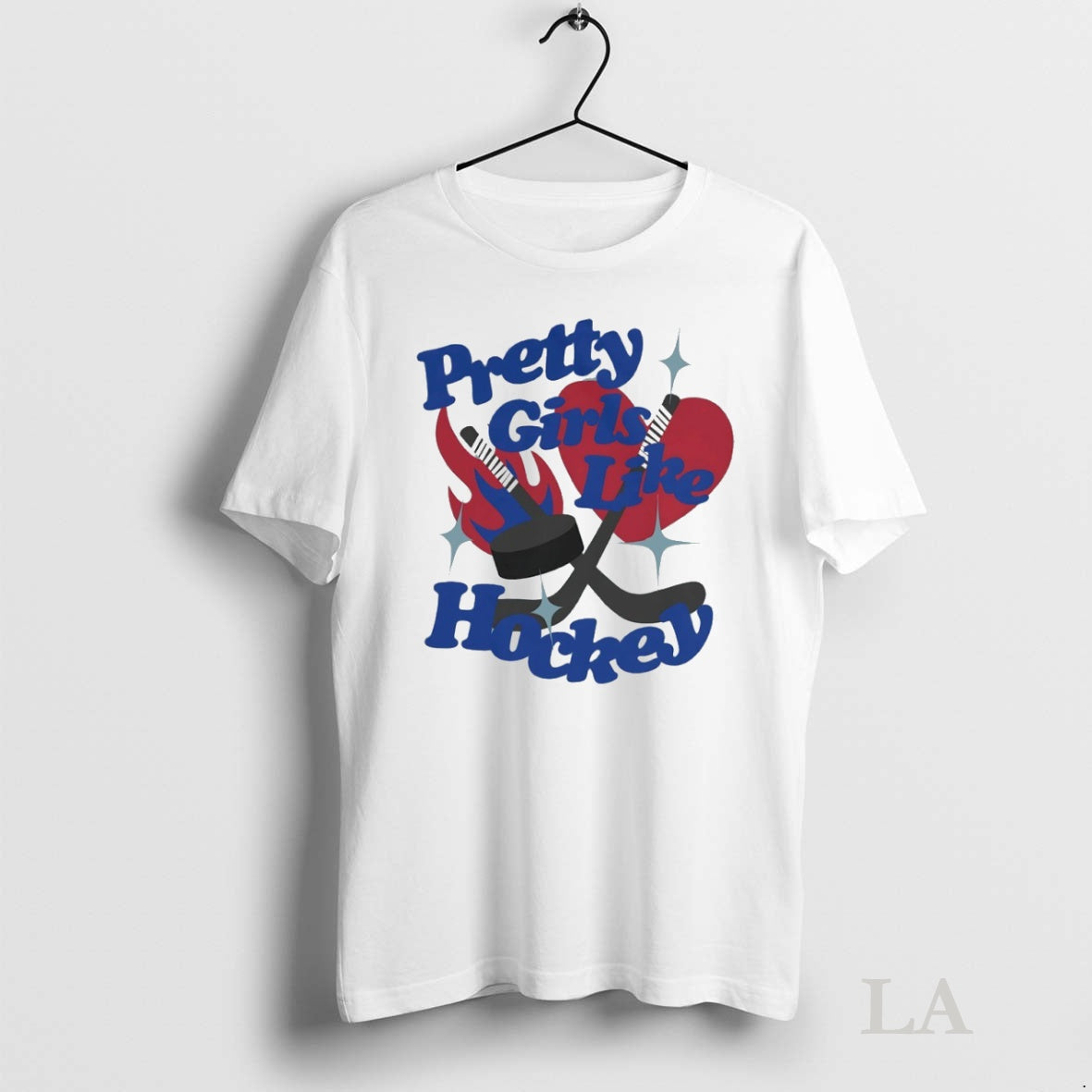 Original Pretty Girls Like Hockey Circle